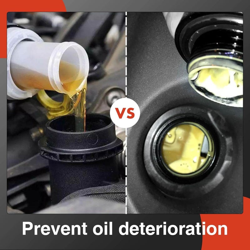 A-Premium 5 PCS Crankcase Vent Valve Breather Hose Kit for BMW - Image 5