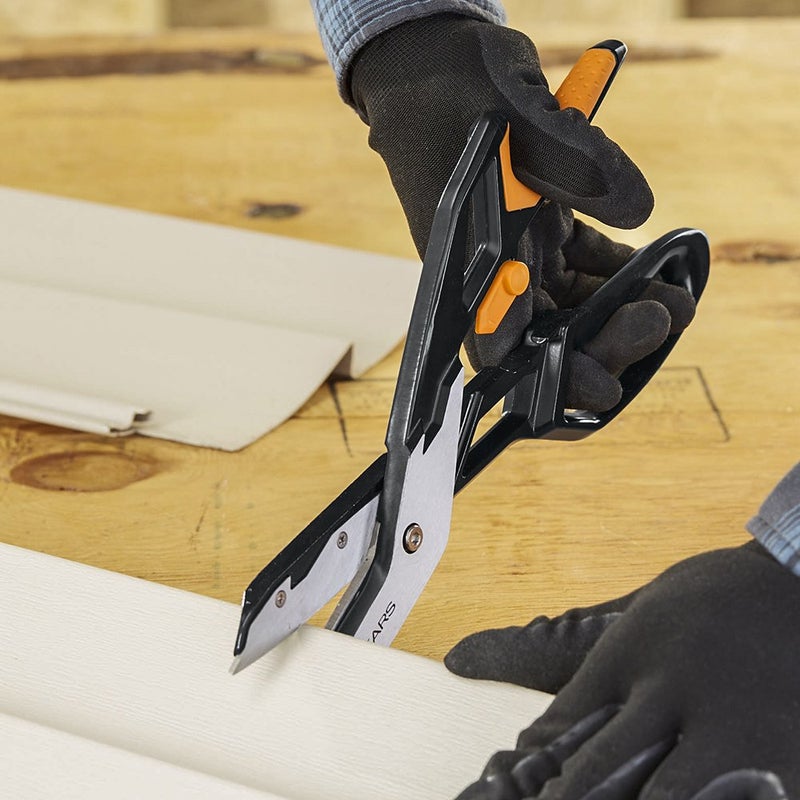 FISKARS PowerArc Easy Action Aluminum Tin Snips (13 Inch) - Image 4