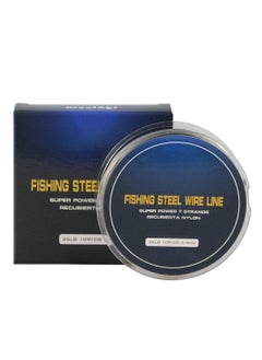 SYOSI 0.5mm 100m 26lb Fishing Steel Wire Fishing Lines max Power 7 Strands Super Soft Wire Lines Cover with Plastic Waterproof Lead line  - Image 2