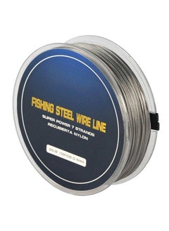 SYOSI 0.5mm 100m 26lb Fishing Steel Wire Fishing Lines max Power 7 Strands Super Soft Wire Lines Cover with Plastic Waterproof Lead line  - Image 1