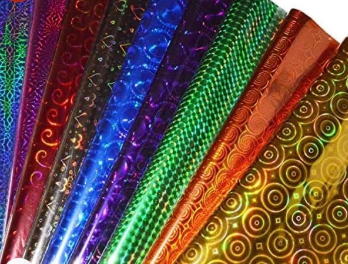 Unwrap Delights Unwrap Delights Metallic Gift Wrapping Paper Pack 25 Sheets 5 Colors x 5 Each with Free 20 Flower Bows and 50 Gift Stickers Perfect for Christmas Diwali Birthdays and Special Occasion