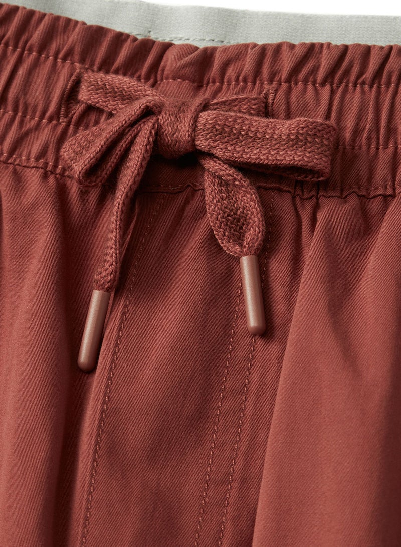 جيوردانو شورت رجالي قطني بقصة ضيقة وخصر مطاطي لراحة فائقة - Image 4