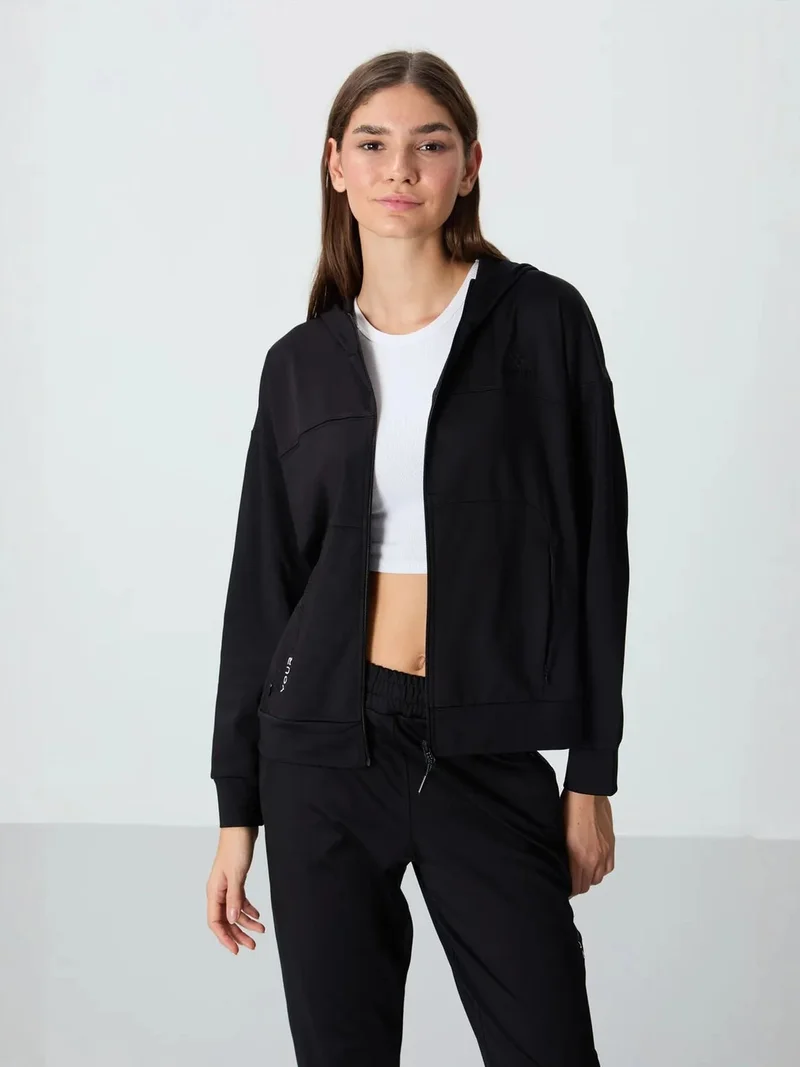 تومي لايف TOMMY Women’s Hooded Zip Sweatshirt And Pants Set