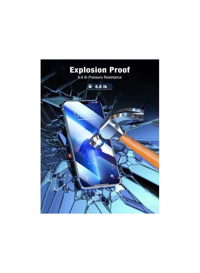 SUPCASE 2.5D Tempered Glass Screen & Lens Protectors for iPhone 13 6.1 inch (Clear) - Image 4