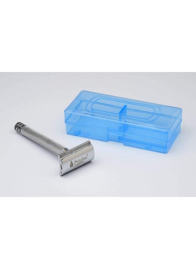 Pristine Shaving Double Edge Safety Razor For Men Crome Plating (Close Comb)  - Image 5