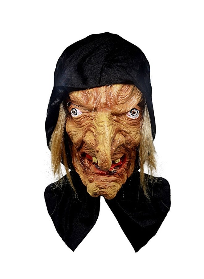 Beauenty Halloween party mask Latex head cover party dance mask Female dress up movie props witch mask accessories - Image 1