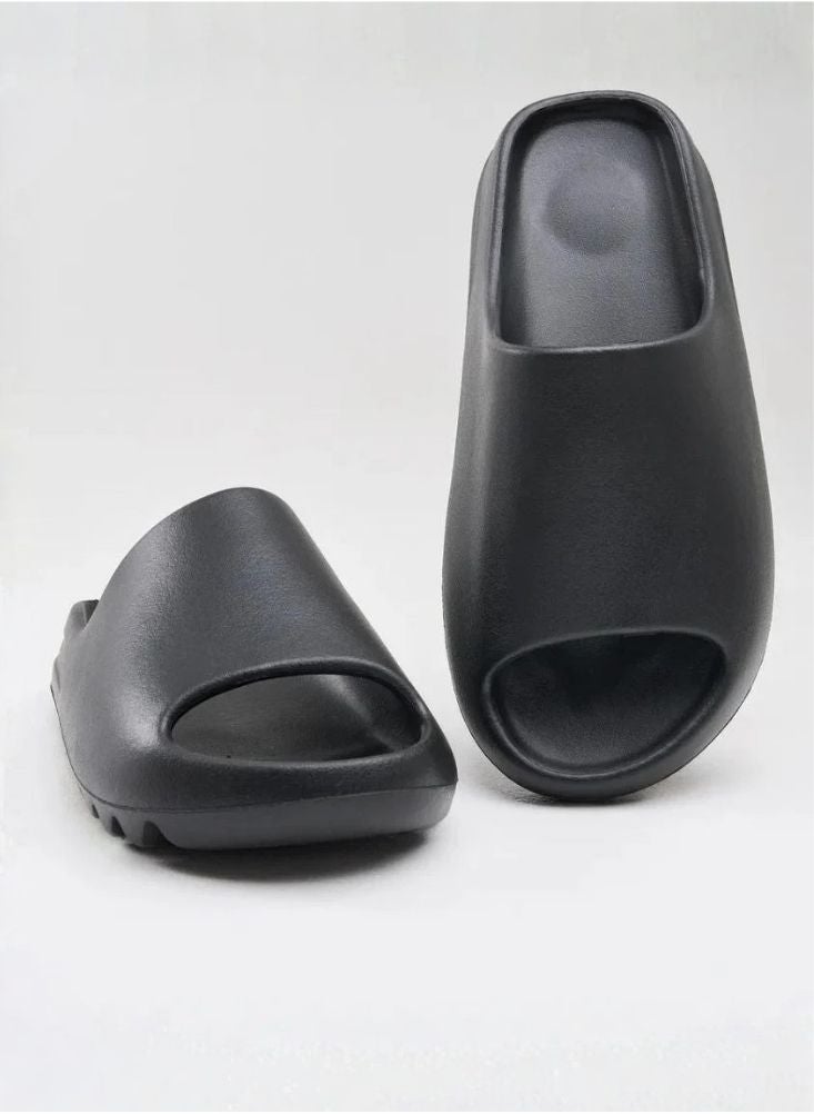 NinEx Waterproof Comfort Slides – Black - Image 3