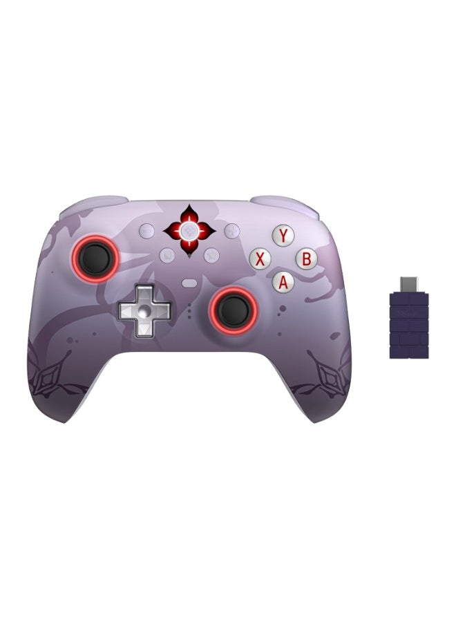 8Bitdo Ultimate 2 Wireless Controller for Windows, Apple, Steam & Android, TMR Joysticks, Hall/Tactile Triggers, Motion Control,1000Hz Polling Rate - Evernight (Officially Licensed by Honkai: Star Rail) - Image 2