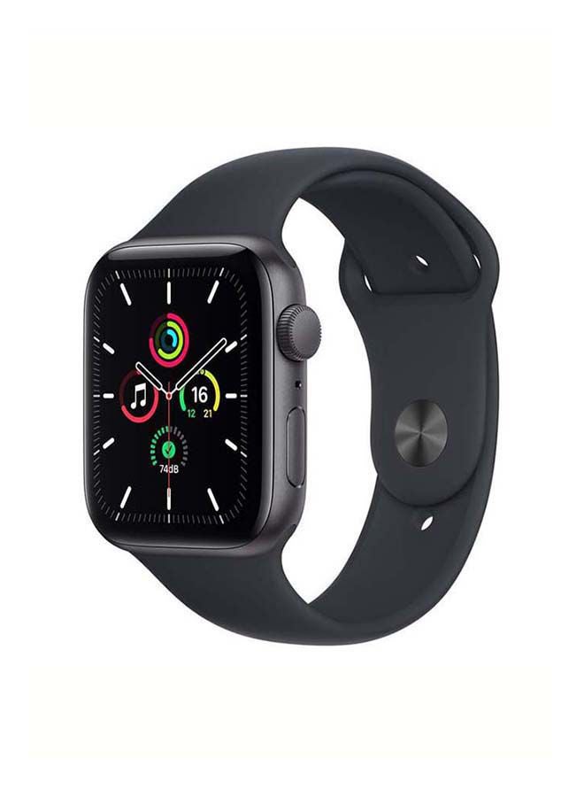 Apple Watch SE (1st Generation) GPS Space Grey Aluminum Case With Sport Band 44mm Midnight - Image 1