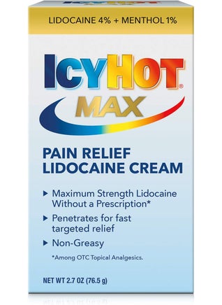 Icy Hot Icy Hot Max Strength Pain Relief Cream with Lidocaine Plus Menthol, 2.7 Ounces 