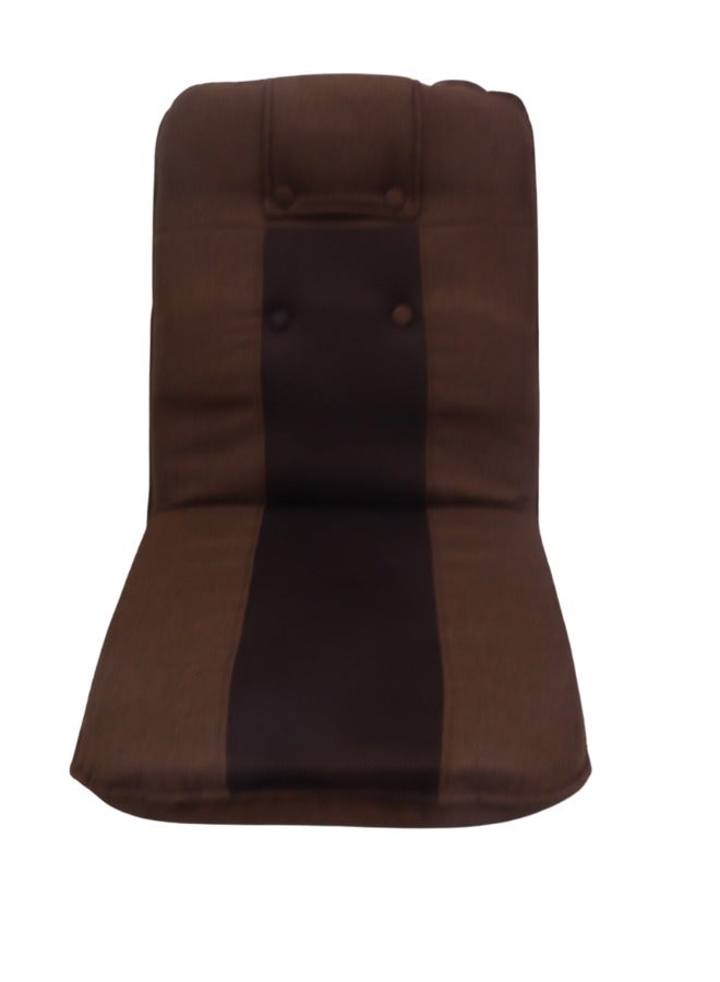 SMART HOME Traditional Arabic Folding Floor Chair with Fully Adjustable Backrest, Premium Upholstery and Comfortable Inner Padding Suitable for Trips, Picnics, Camping and Outdoor Enjoyment - Image 1