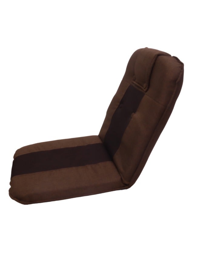 SMART HOME Traditional Arabic Folding Floor Chair with Fully Adjustable Backrest, Premium Upholstery and Comfortable Inner Padding Suitable for Trips, Picnics, Camping and Outdoor Enjoyment - Image 3