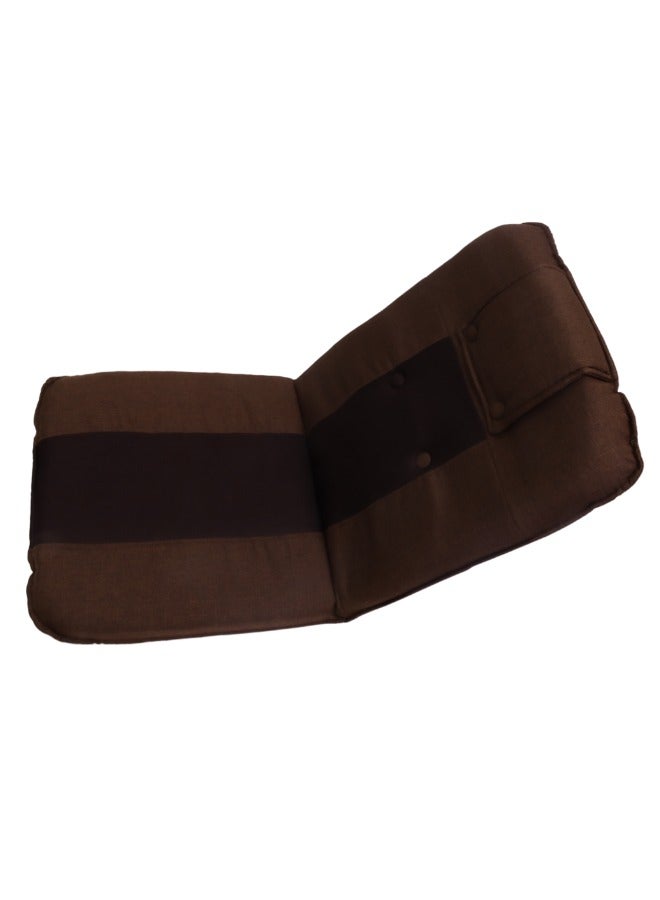 SMART HOME Traditional Arabic Folding Floor Chair with Fully Adjustable Backrest, Premium Upholstery and Comfortable Inner Padding Suitable for Trips, Picnics, Camping and Outdoor Enjoyment - Image 5