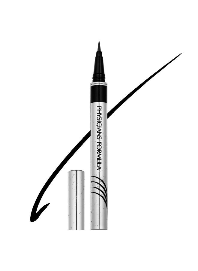 Physicians Formula Eye Booster, Lash-Enhancing 2-in-1 Eyeliner Serum, Dermatologist Approved, Hypoallergenic, Cruelty-Free & Vegan - Blackest Black - Image 1
