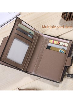 Deabolar Men's wallet long credit card holder, black  - Image 4