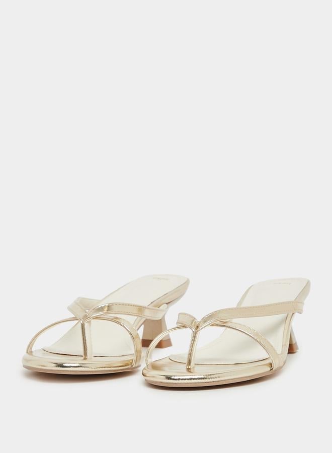 ستايلي صنادل بكعب قطط مفتوح من الأمام - Image 3