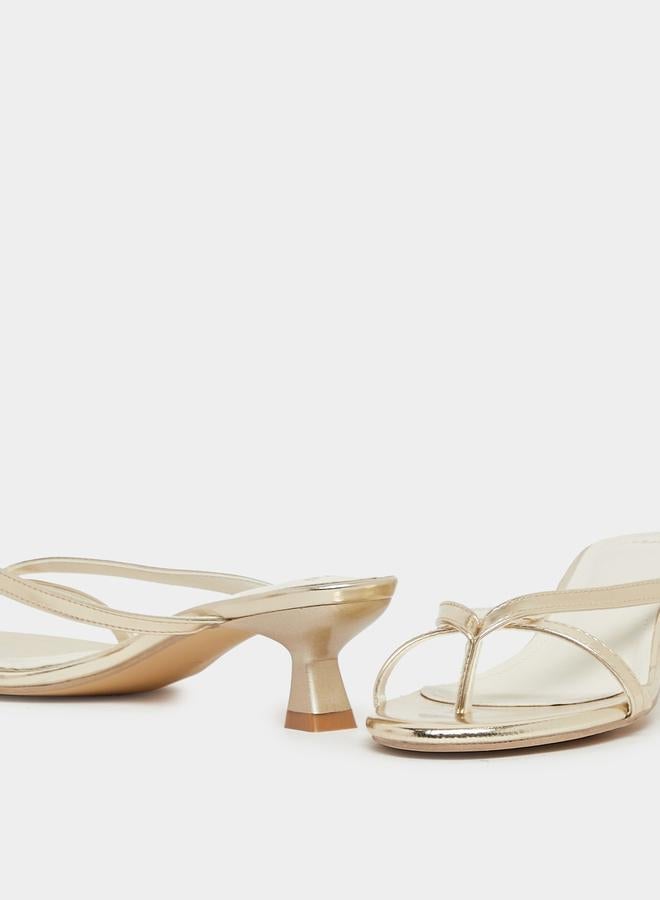 ستايلي صنادل بكعب قطط مفتوح من الأمام - Image 4