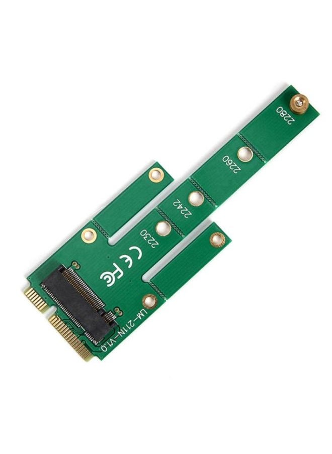 BURAQ 6.0Gb/s M.2 NGFF to MSATA Card Converter  - Image 1