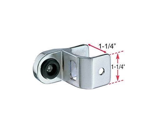 Harris Hardware TP5510-B Strike & Keeper Die Cast Zamac Bracket for 1-1/4 in. Doors, Chrome Plated - Image 2