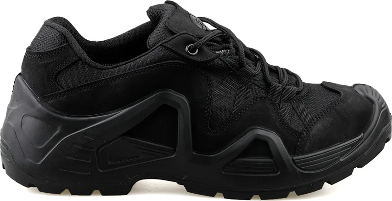 Scooter  Scooter Waterproof Leather Black Tactical Men's Shoes P1493NS