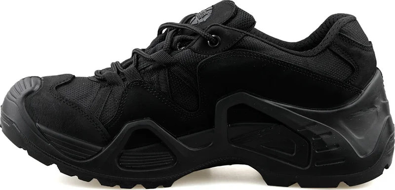 Scooter  Scooter Waterproof Leather Black Tactical Men's Shoes P1493NS