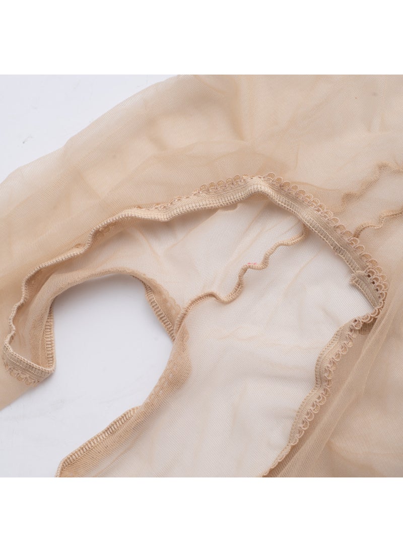 Generic - Open Crotch Pantyhose Black - Image 1