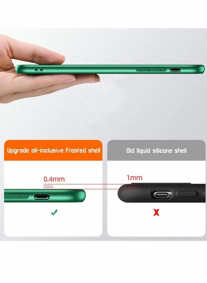 Captaintech Huawei Nova 7 5G Case, Luxury Matte Plating Hard PC Case Anti-Scratch Shockproof Protective Cover, Stylish Slim & Thin Carbon Fiber Pattern Phone Cover- Black - Image 4