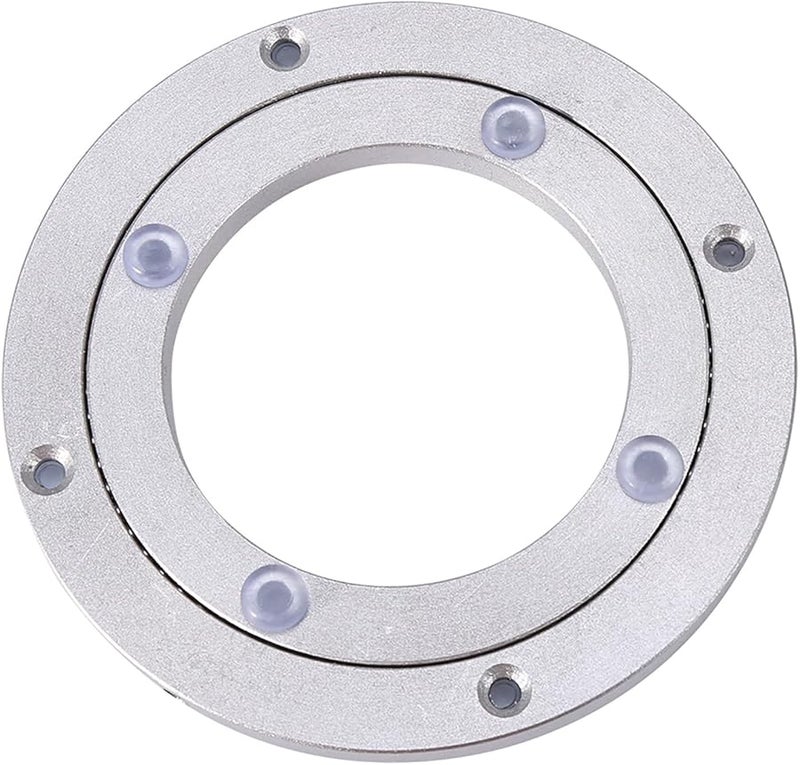 Aluminium Alloy Heavy Duty Rotating Bearing Turntable 4 Inches Smooth Easy Setup for Cake Decorating - Image 1