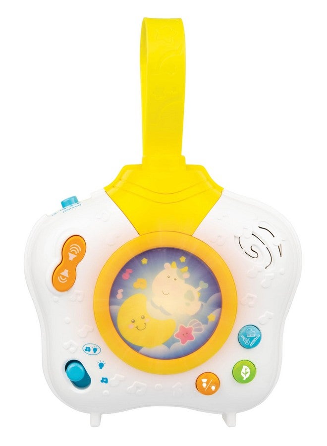 WinFun مشروع أحلام الأطفال من وينفن - أضواء دوارة، أصوات طبيعية، أغاني مهدئة ومؤقت نوم، للاستخدام في السرير أو على الطاولة، ضوء ليلي مهدئ للمواليد والرضع - بطاريات متضمنة - Image 2