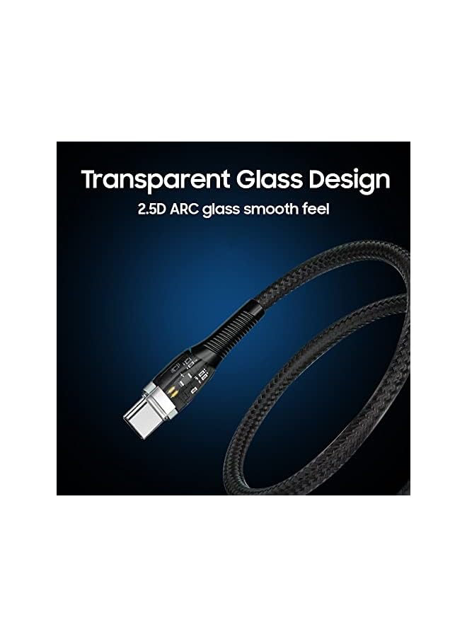 Trands Glassyseries Type C to C Cable TR-CA696 - Image 2