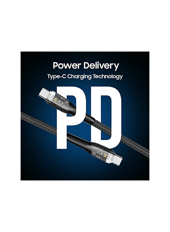 Trands Glassyseries Type C to C Cable TR-CA696 - Image 5