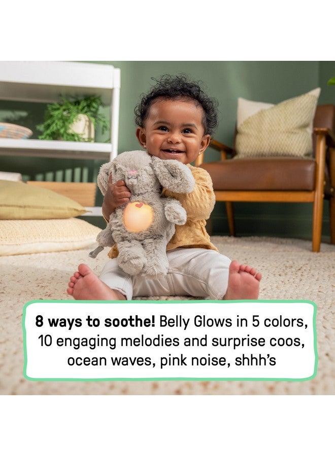 Ingenuity Sylvi Cuddle Pal Daytime Baby Soother, Cry Activated, 8 Soothing Songs, 0+M - Plush Bunny - Image 2