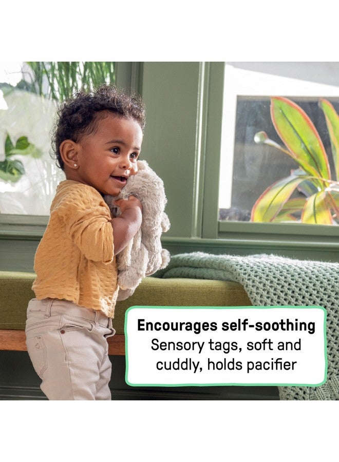Ingenuity Sylvi Cuddle Pal Daytime Baby Soother, Cry Activated, 8 Soothing Songs, 0+M - Plush Bunny - Image 5