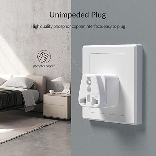 Gadget Wagon India Australia plug converter 3 pin with earthing - Image 2