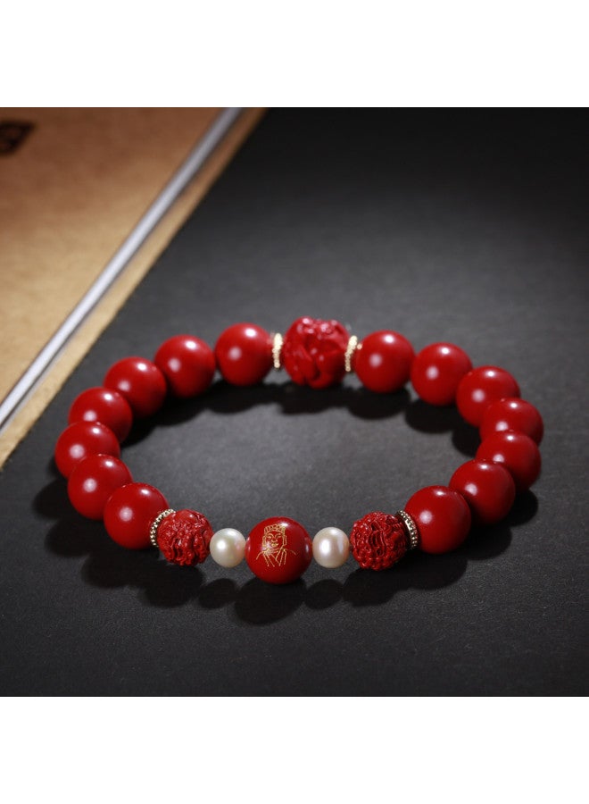 جوديس 【goddess Renewal】سوار السندباد العقيق خرز البركة بي شيئ، هدية زوجين محايدة للصديقة، الحبيبة، هدية ميمونة - Image 3