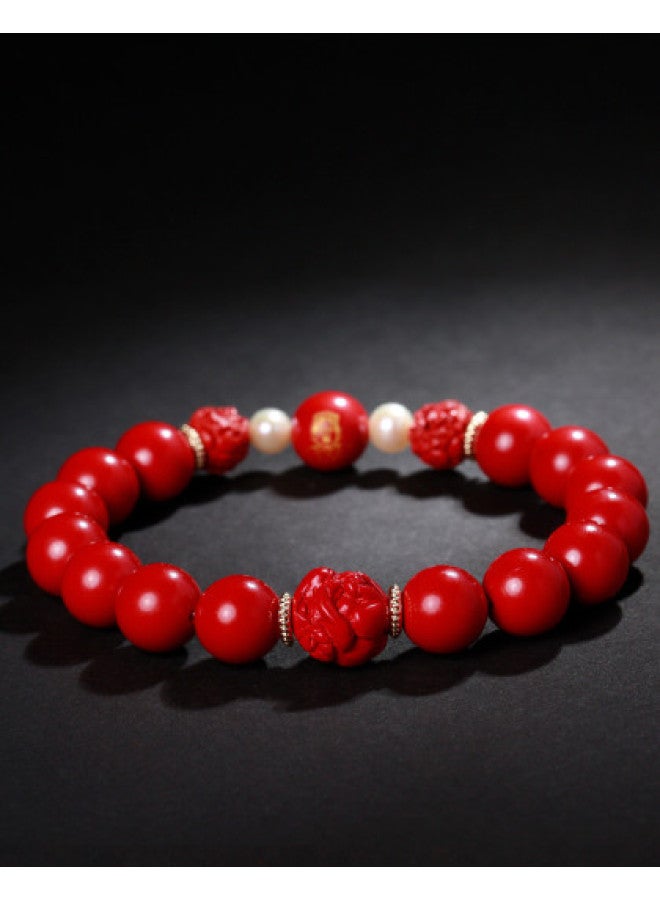 جوديس 【goddess Renewal】سوار السندباد العقيق خرز البركة بي شيئ، هدية زوجين محايدة للصديقة، الحبيبة، هدية ميمونة - Image 1