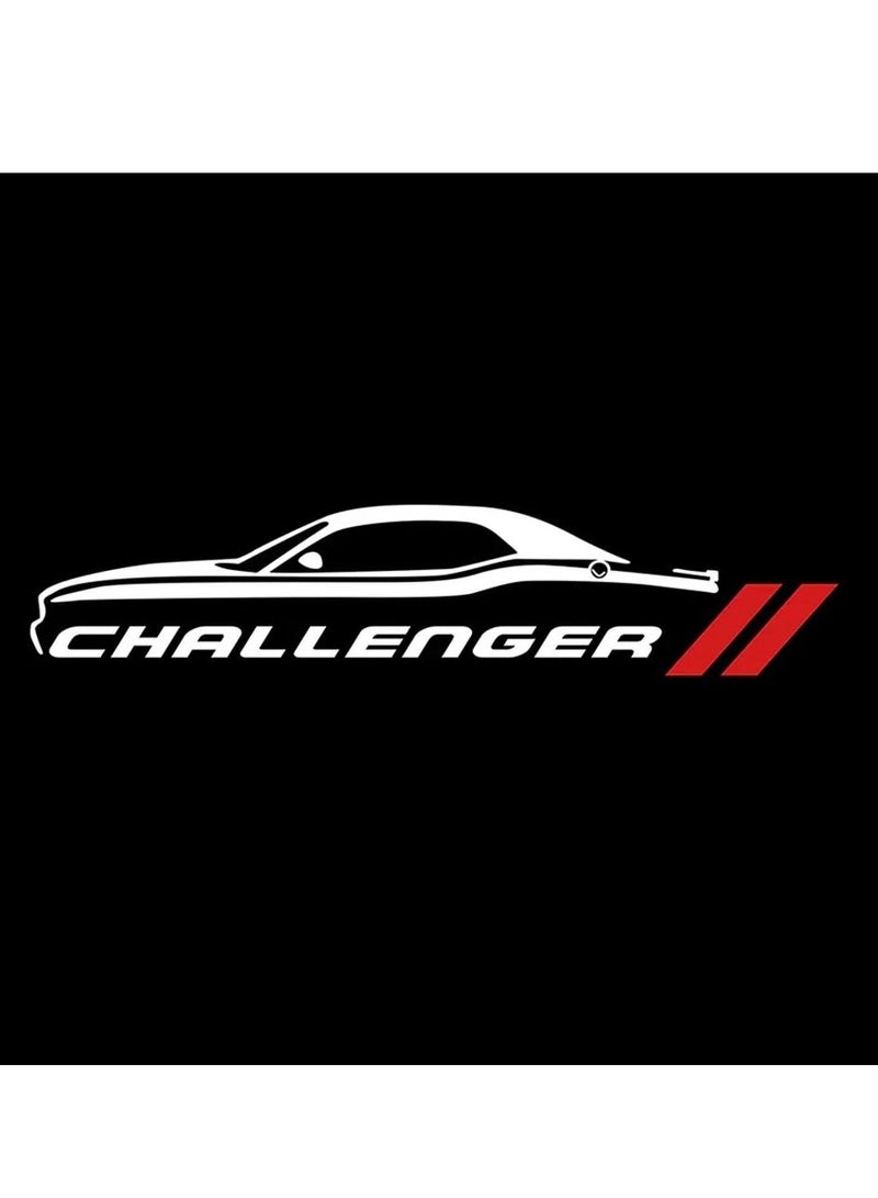 Generic Dodge Challenger Door Logo Light Car Door Projectors light Welcome Light For Challenger - Image 4