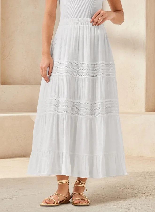 تواكستريمز 2Xtremz Maxi Skirt with Tiered Design