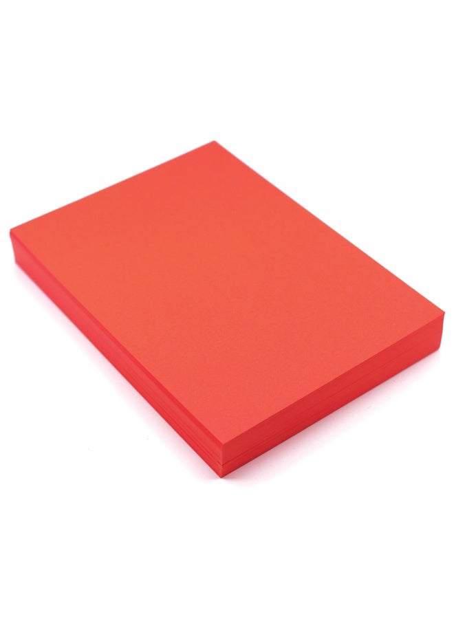 firstnock Color Card Paper Red, A3 - 10 Sheets - 250GSM Thick Colored Card Stock - Premium Craft Paper for DIY, Invitations, Arts & Crafts and Printing - Image 1
