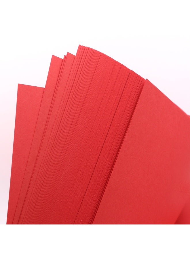 firstnock Color Card Paper Red, A3 - 10 Sheets - 250GSM Thick Colored Card Stock - Premium Craft Paper for DIY, Invitations, Arts & Crafts and Printing - Image 3