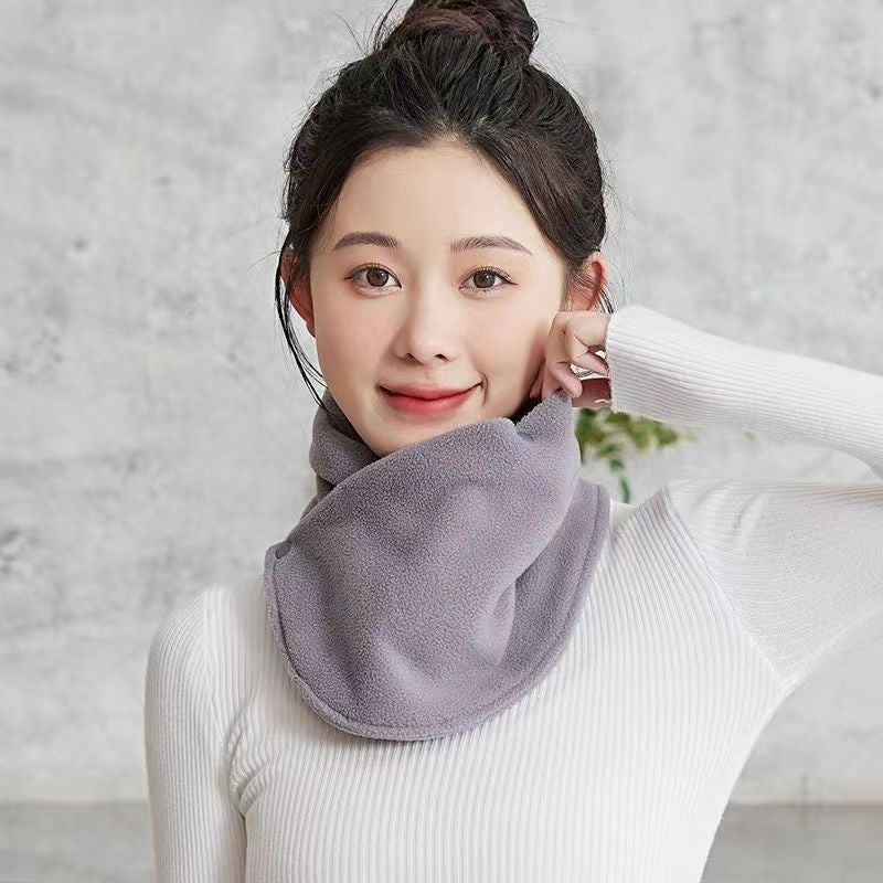 2024 Winter Fleece-Lined Thickened Warm Neck Protection Scarf For Men And Women Riding Cold-Proof Windproof Multifunctional All-Match Scarf Neck - Image 5