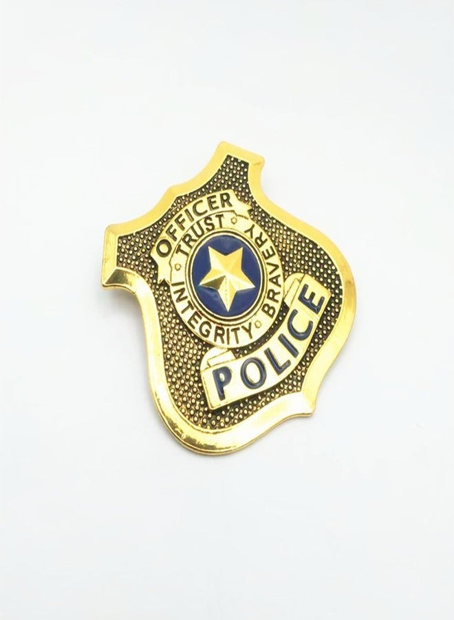 Finduat 2 Pcs America Police Badge, Cosplay Props, Police Pin, Sheriff Cop Badge Pin - Image 4