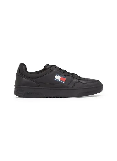 تومي جينز LEATHER TRAINERS