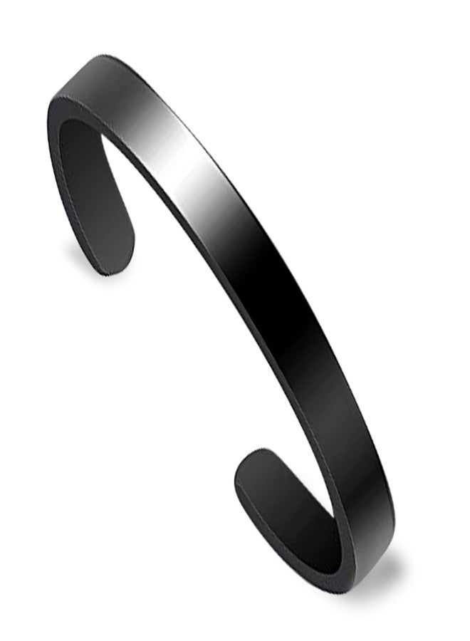 ميناز سوار ميناز كادا للرجال والأولاد (KADA M103) (أسود) (مقاس حر) - Image 1