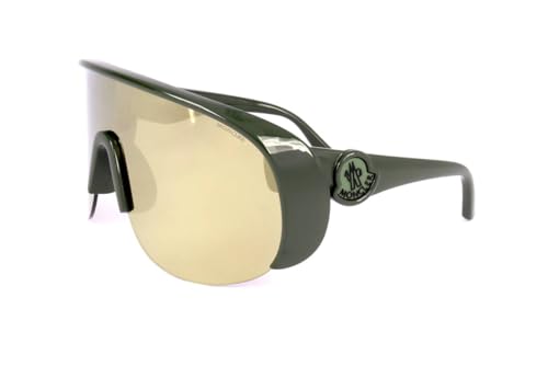 Moncler PHANTHOM ML0202 Shiny Dark Green/Brown 0/0/125 unisex Sunglasses - Image 5