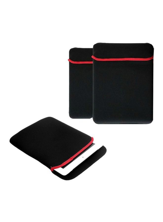NIBEMINENT Protective Pouch For Tablet 10/10.1-Inch Black/Red - Image 3