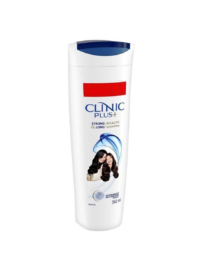 Clinic Plus شامبو صحي قوي وطويل، 340 مل - Image 5