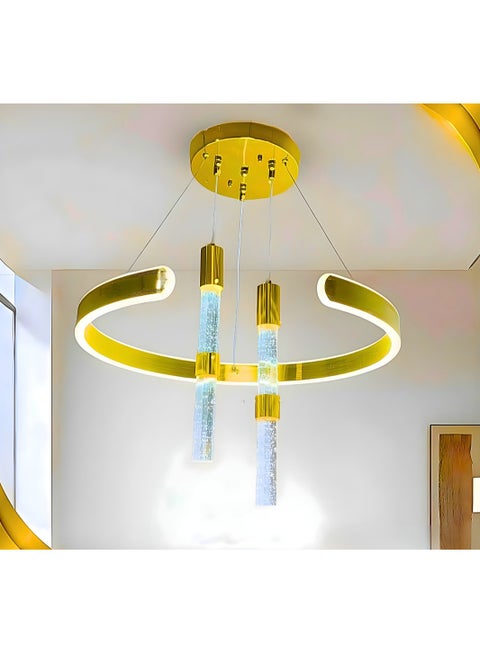 نجفة مودرن حديثة LED بالريموت لتزيين السقف يناسب جميع الديكورات