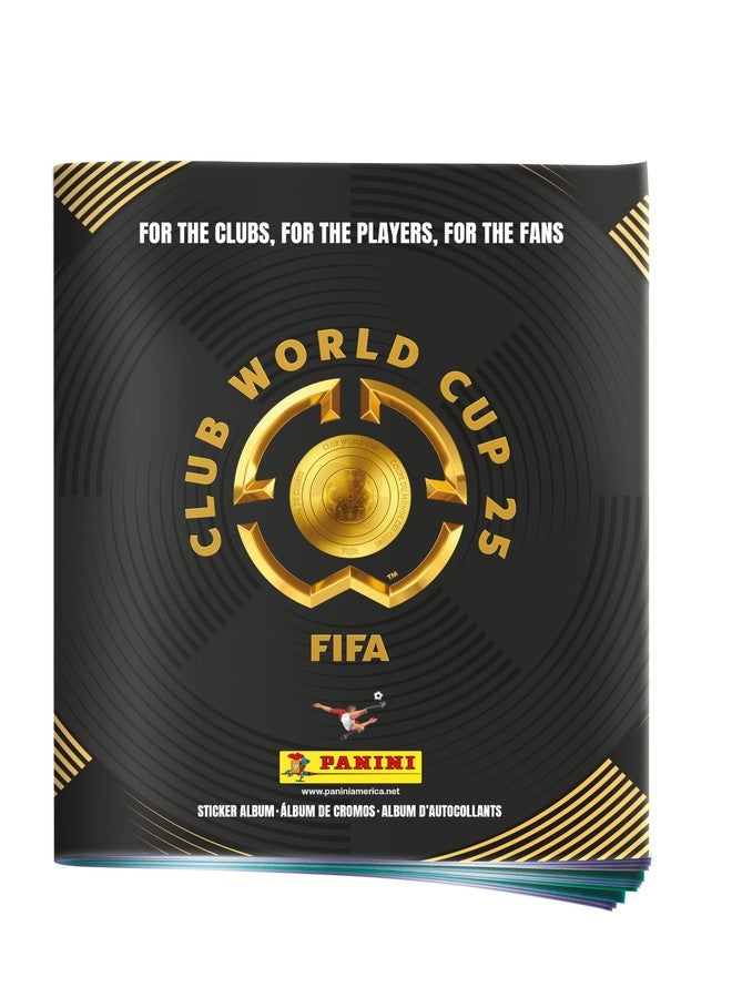ألبوم ملصقات بانيني كأس العالم للأندية 2025 - كتاب ملصقات كرة القدم الرسمي - ألبوم بانيني القابل للجمع مع ملصقات اللاعبين - إصدار محدود