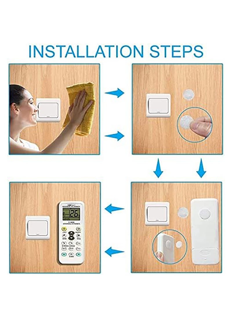 RATSAW - Self Adhesive Dots, Tapes Sticky Back Coins Dots with Hook and Loop Velcro Round Pads 20mm Diameter Strong Waterproof Round Dot Dots with Adhesive for Home Office School 300Pcs 150 Pairs - Image 1